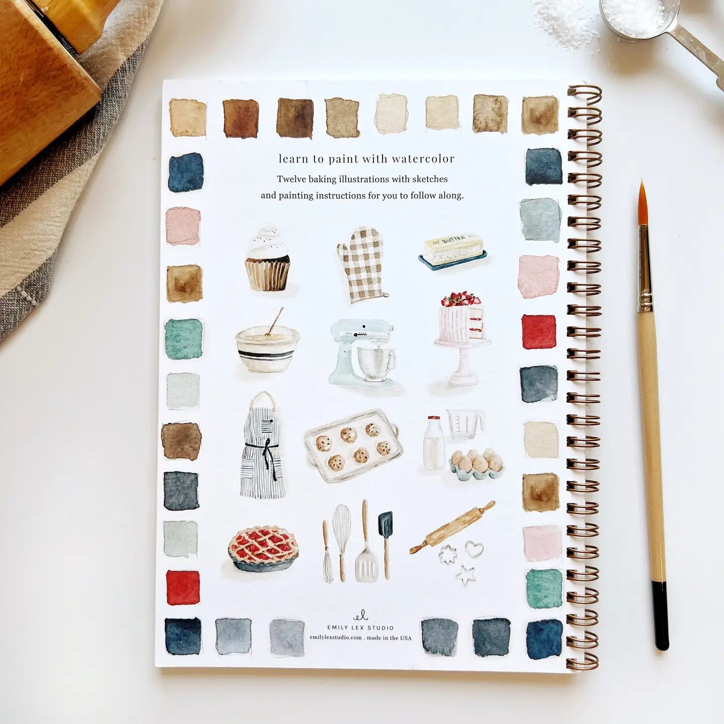 Watercolor Workbook - Joyful Collective