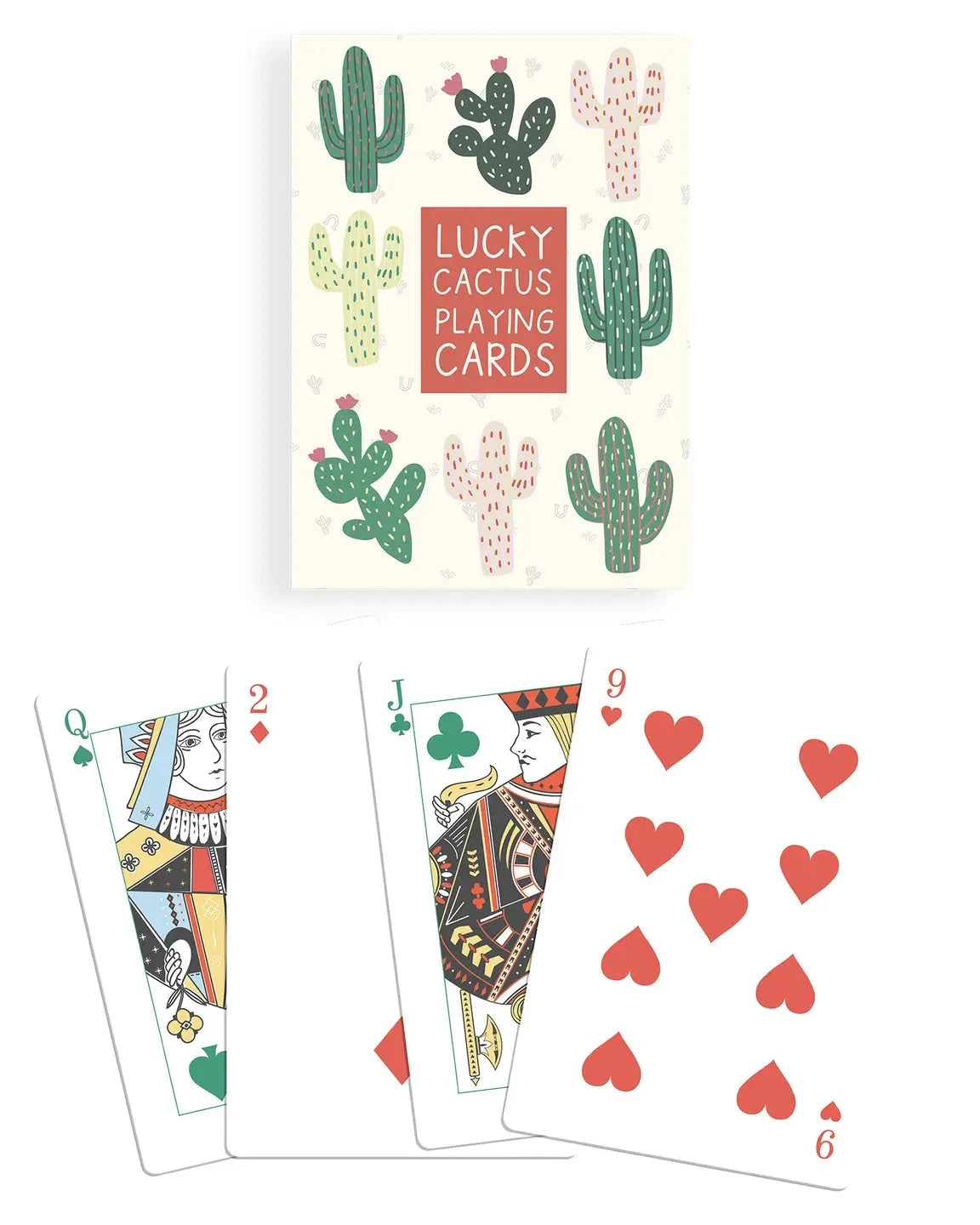 Lucky Cactus Deck of Playing Cards - Joyful Collective