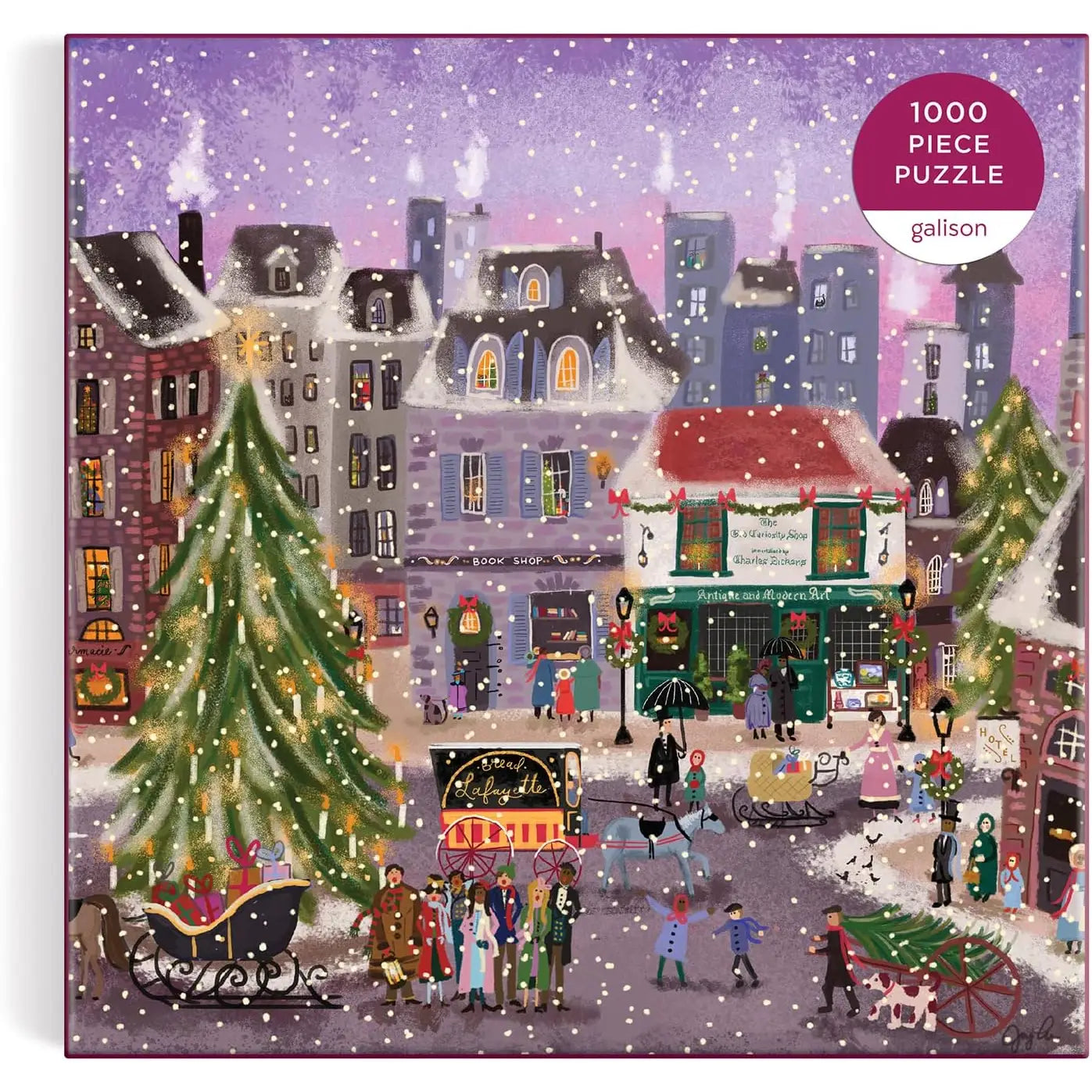 Joy Laforme Christmas Square 1000 Piece Puzzle - Joyful Collective