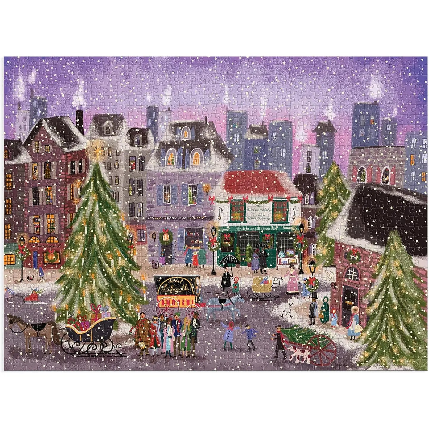 Joy Laforme Christmas Square 1000 Piece Puzzle - Joyful Collective
