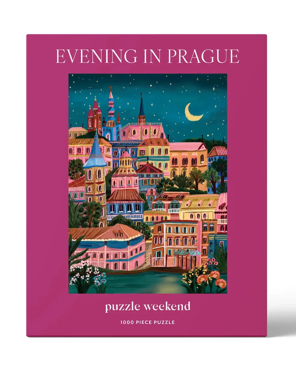 Evening in Prague 1000 Piece Jigsaw Puzzle - Joyful Collective