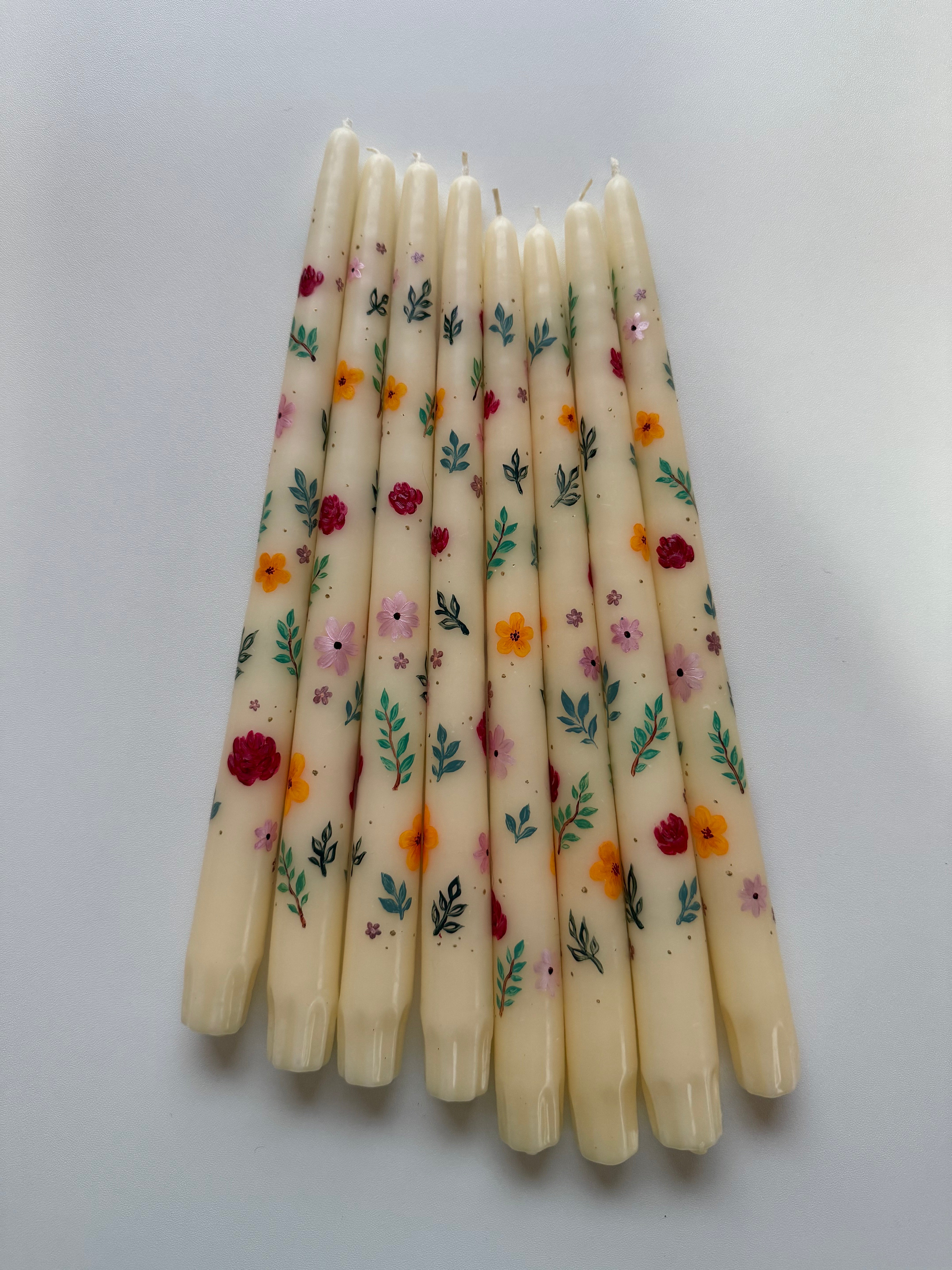 Hand Painted Candlestick - Joyful Collective