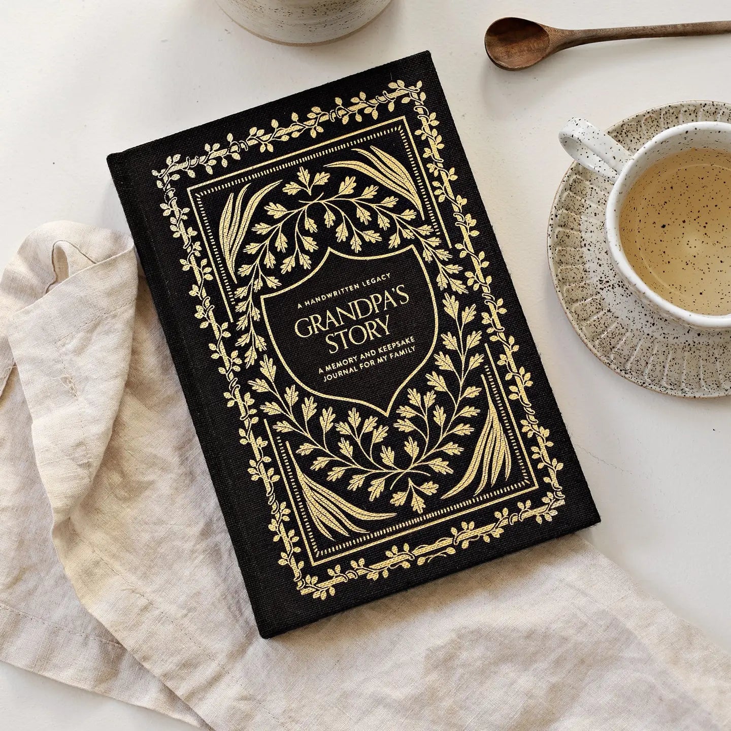 Grandpa's Story: A Memory and Keepsake Journal - Joyful Collective