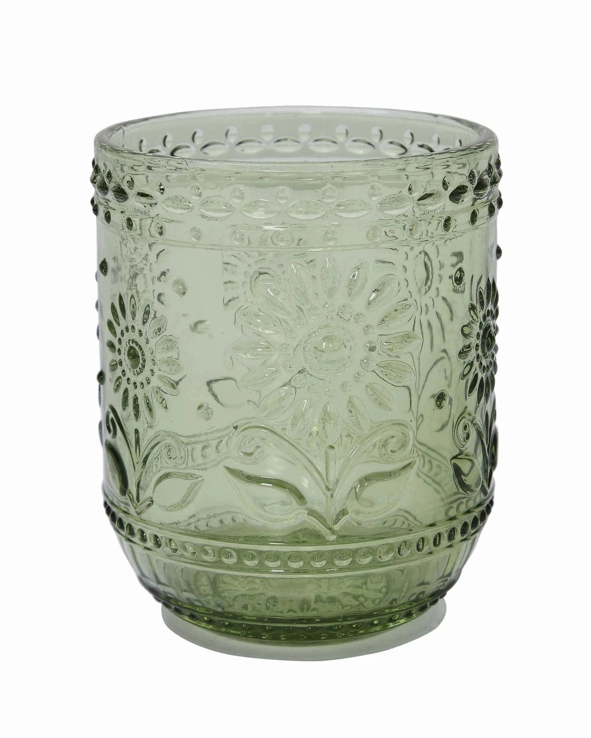 Embossed Drinking Glass - Joyful Collective