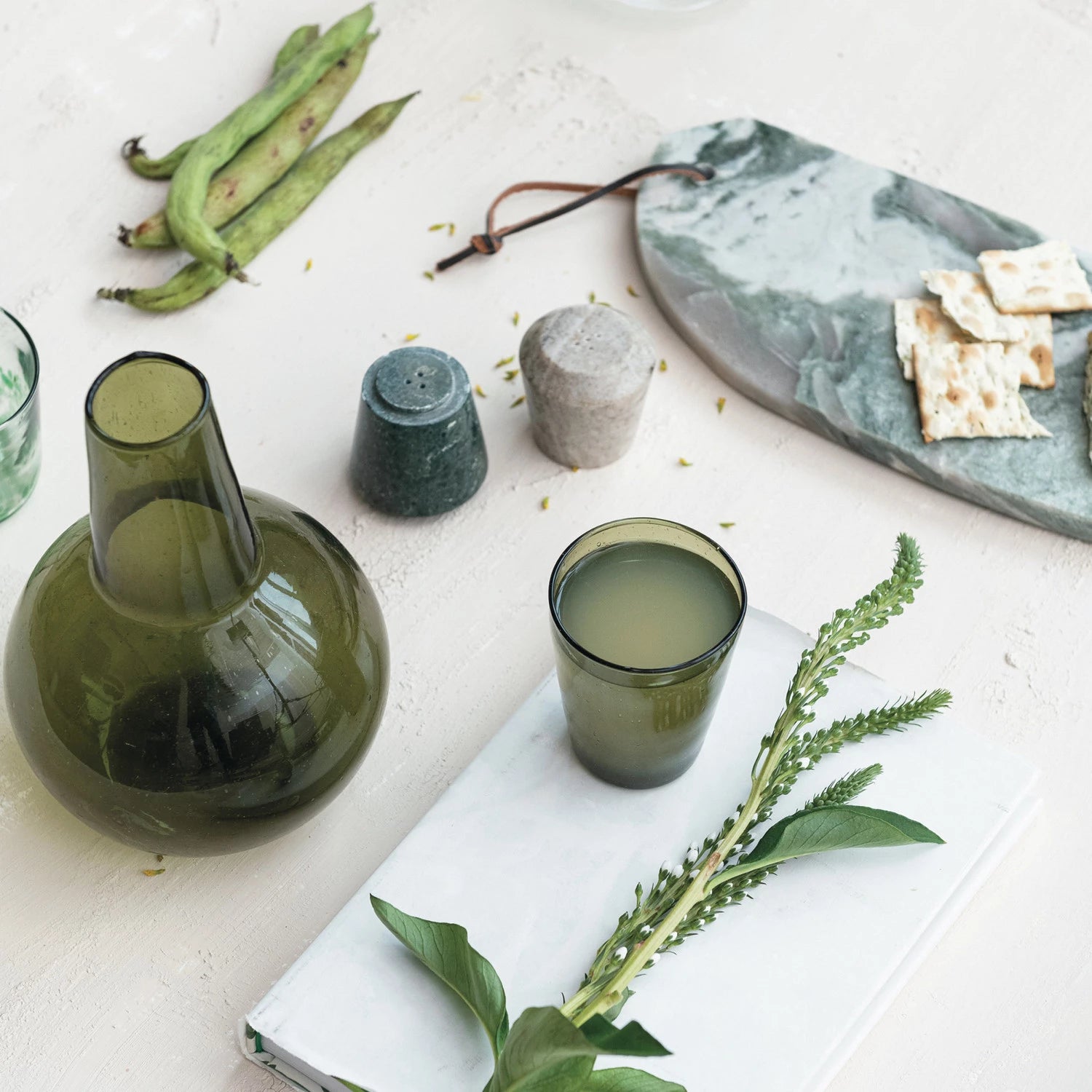 Recycled Glass Carafe - Joyful Collective