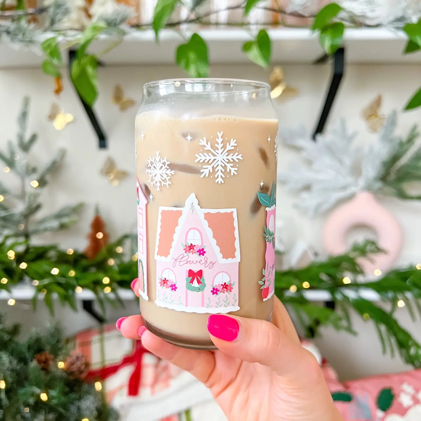 Holiday Town Glass - Joyful Collective