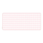 Pink Gingham Large Desk Mat - Joyful Collective