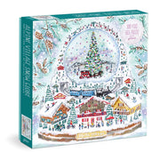 Alpine Village Snowglobe 500 Piece Foil Puzzle - Joyful Collective