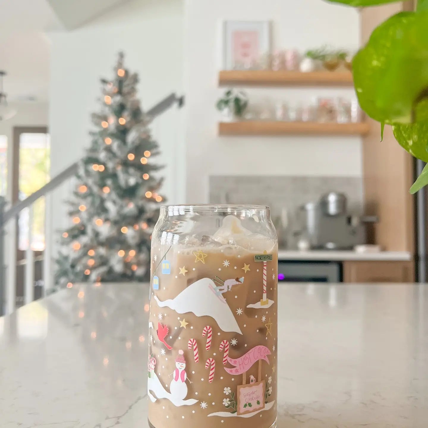 Winter Scene Glass - Joyful Collective