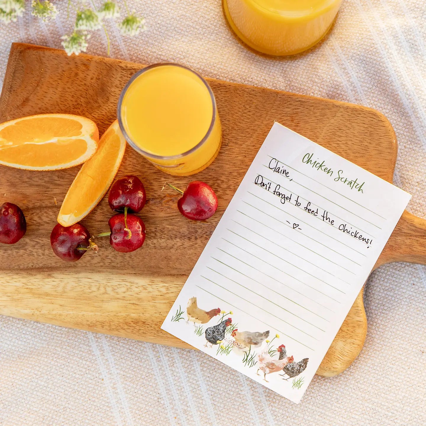 Chicken Scratch Notepad - Joyful Collective