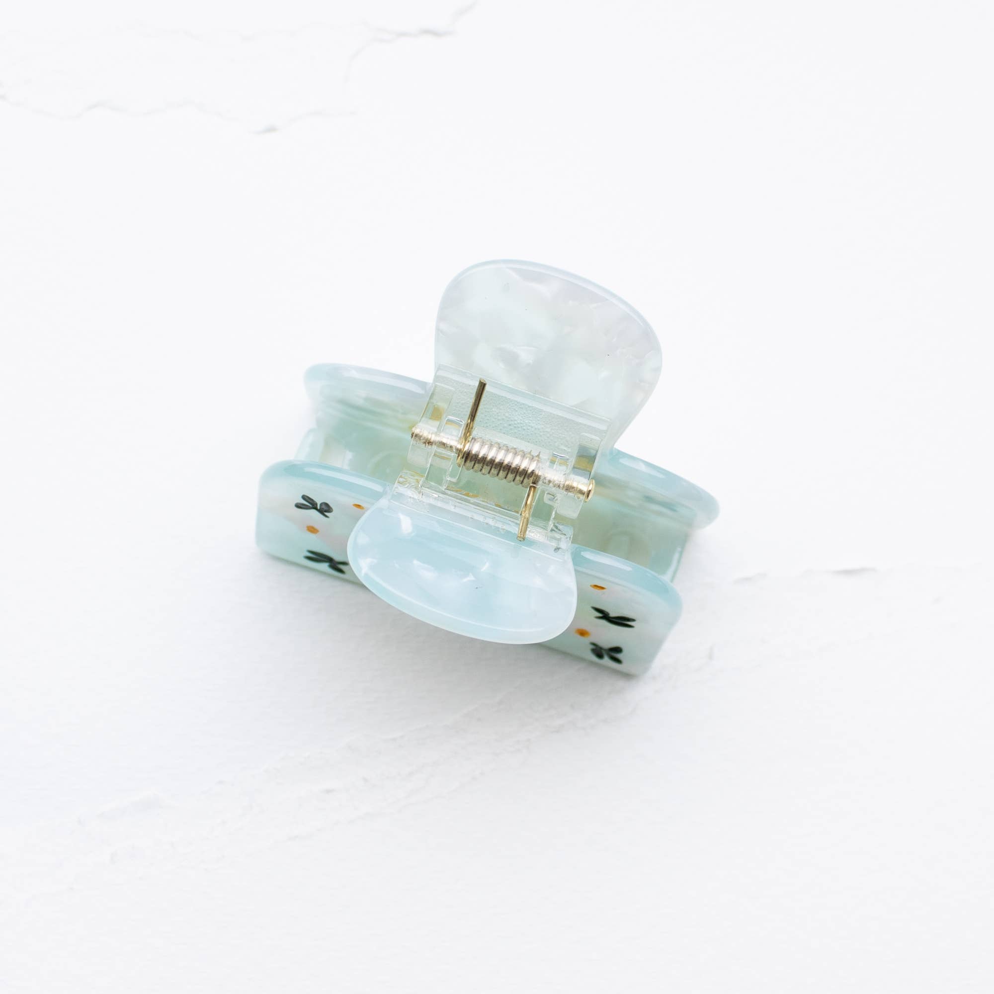 Eco Lemon Tree in Bloom Hair Claw Clip