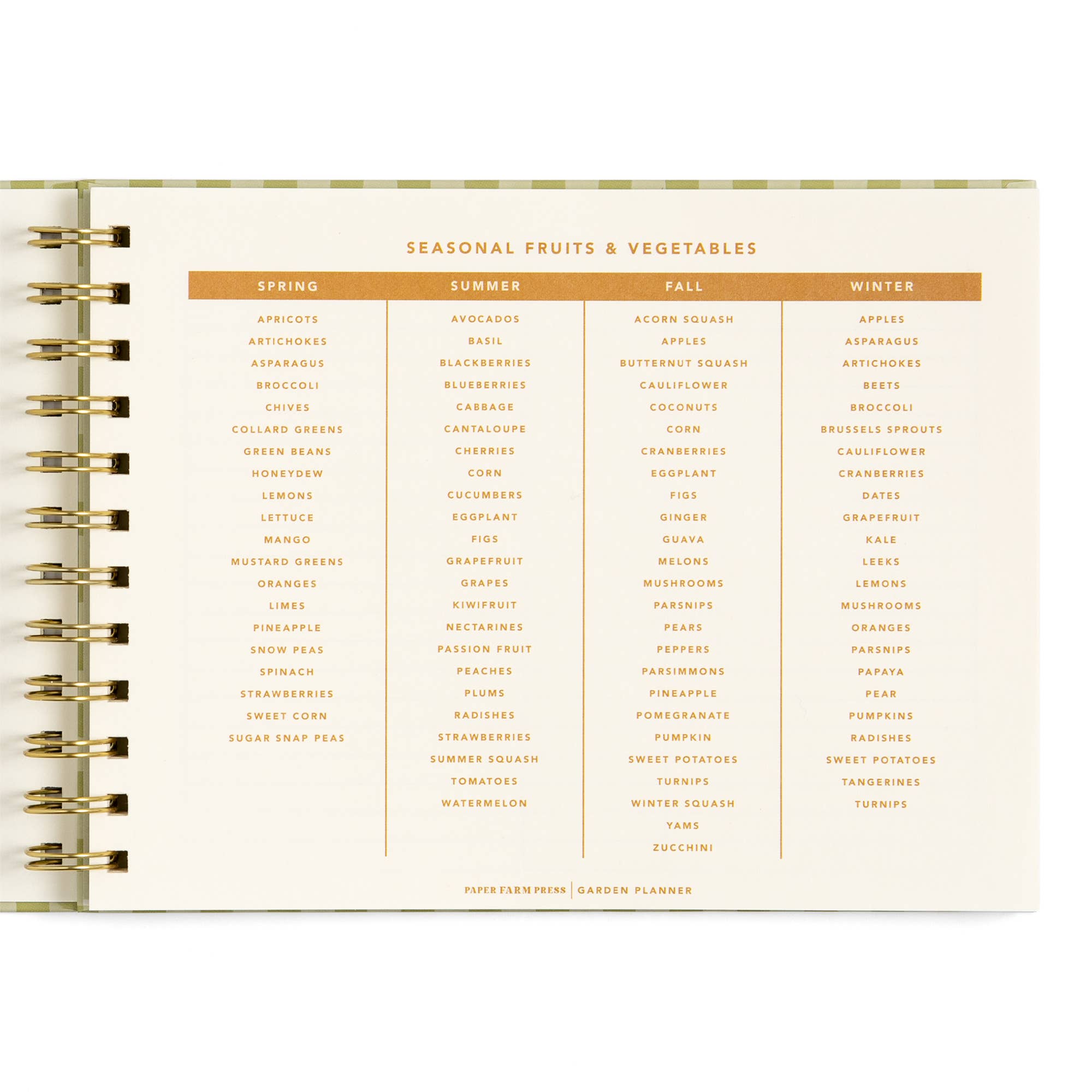 Life On The Homestead Garden Planner - Gingham