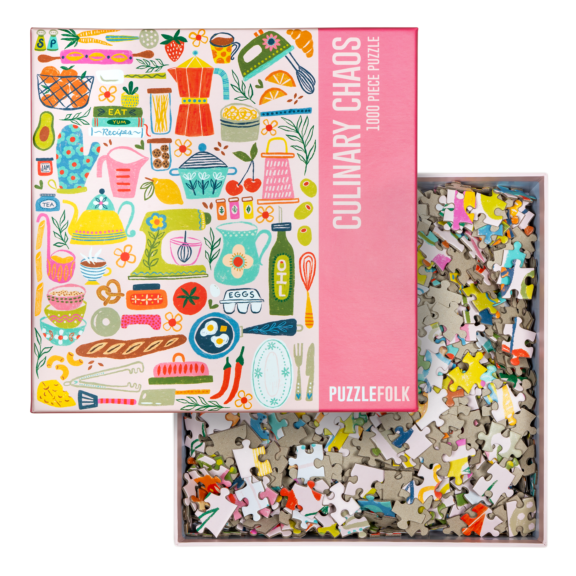 Culinary Chaos 1000 Piece Baking Cooking and Kitchen Puzzle