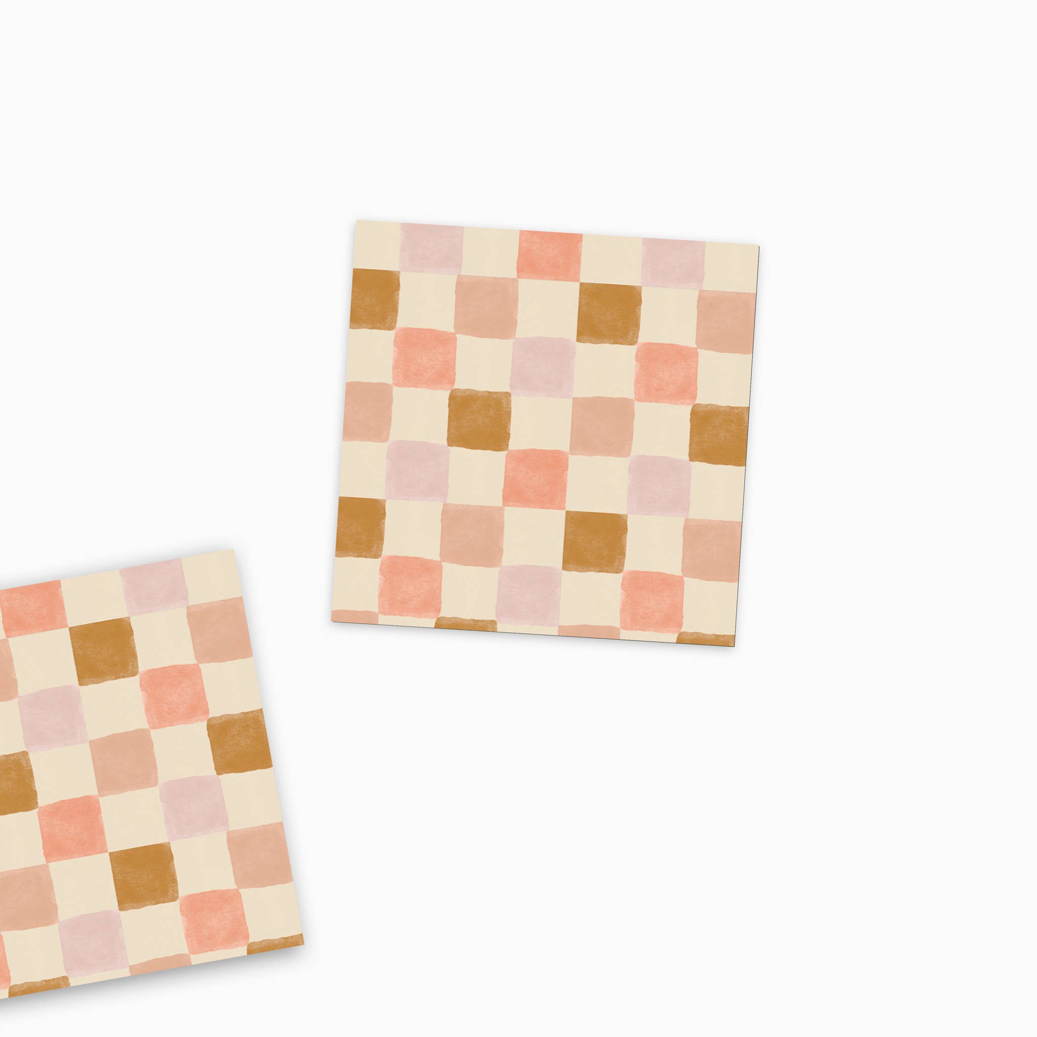 Decorative Matchbox – Checkered Pattern