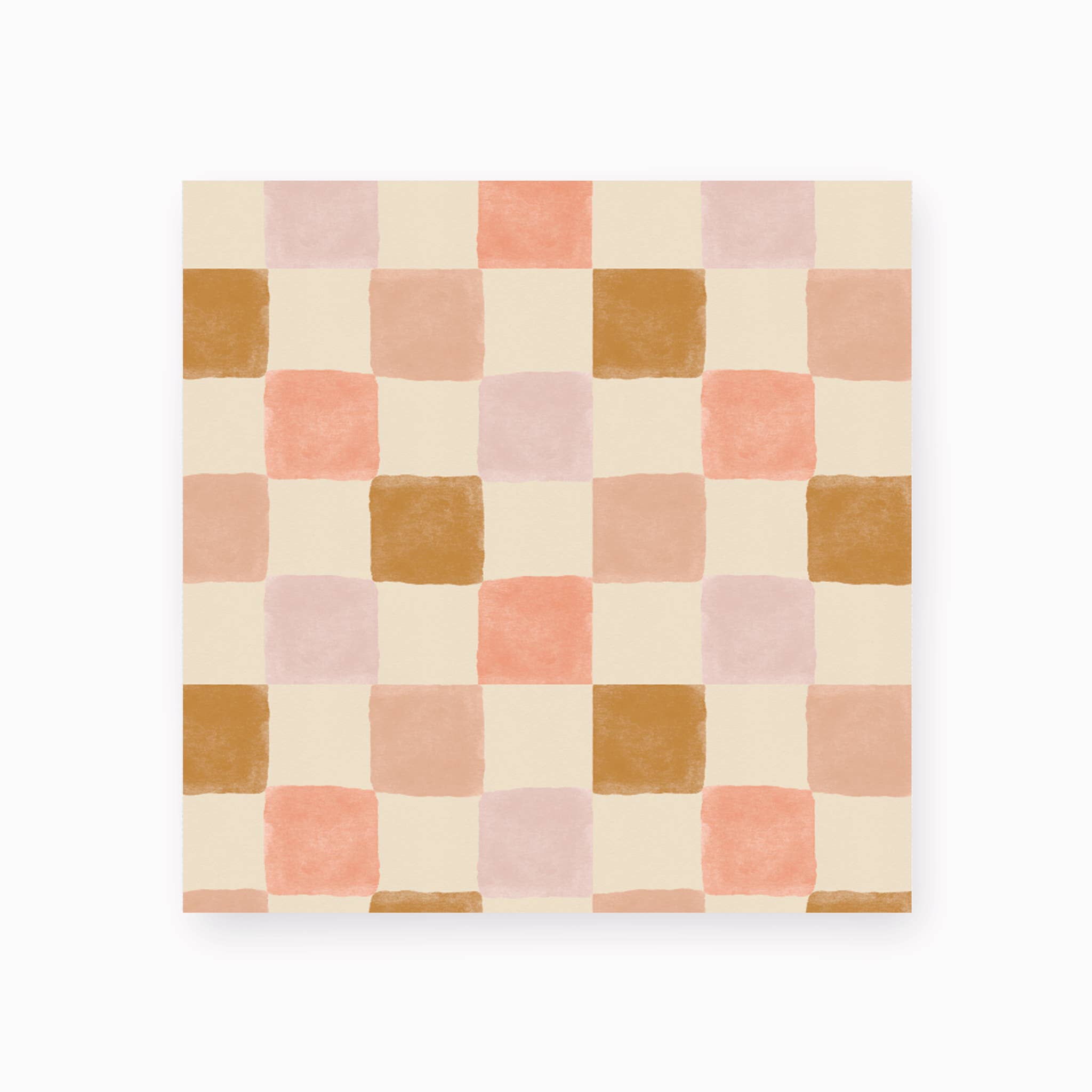 Decorative Matchbox – Checkered Pattern