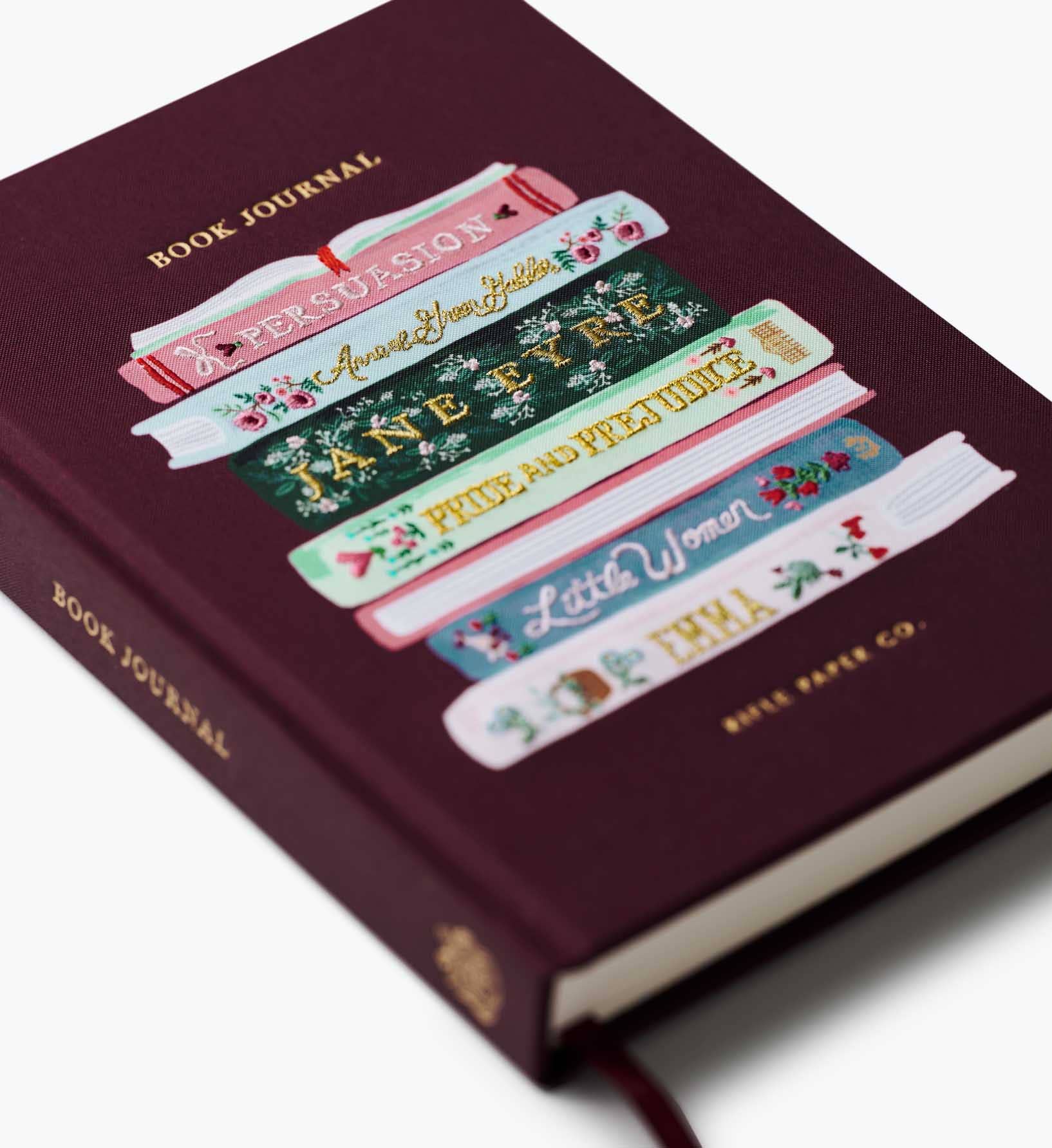 Ladies Night Book Club Embroidered Book Journal