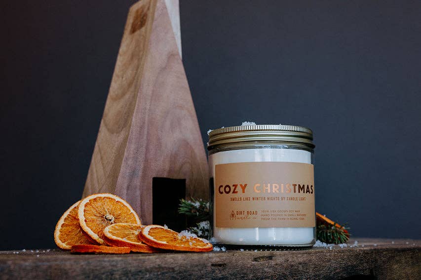 Cozy Christmas Candle