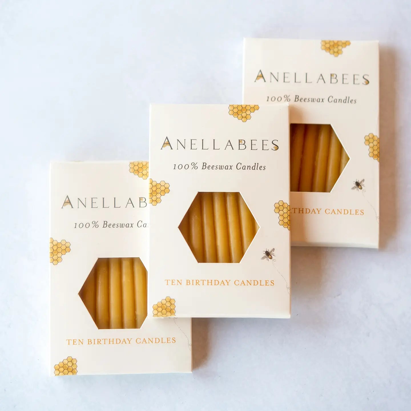 Beeswax Birthday Candles - Joyful Collective