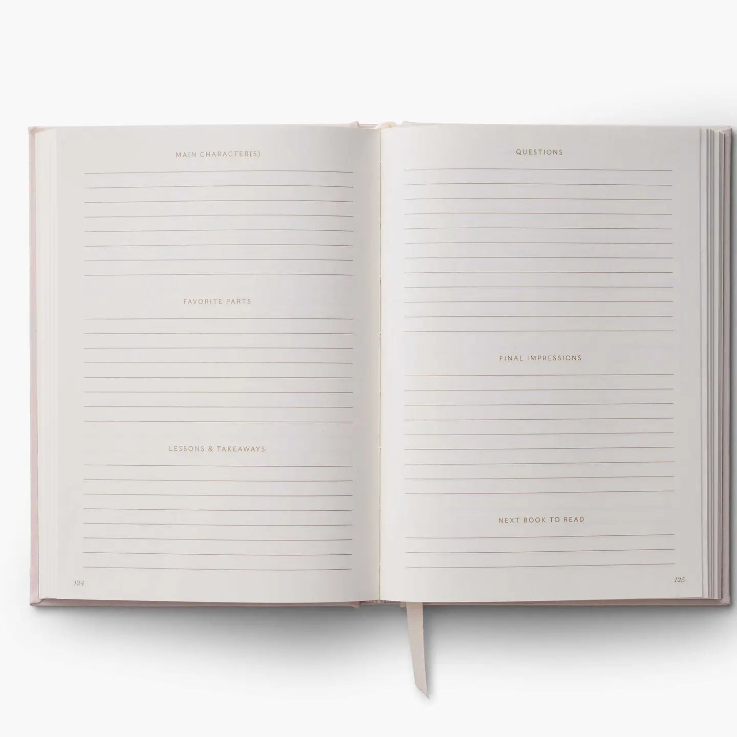 Book Club Embroidered Book Journal - Joyful Collective