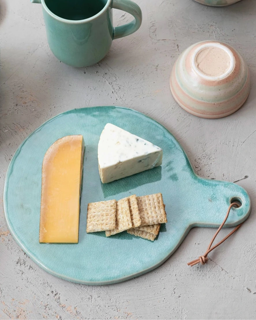 Stoneware Cheese Board - Joyful Collective