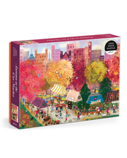 Joy Laforme Autumn At the City Market 1000 Piece Puzzle - Joyful Collective