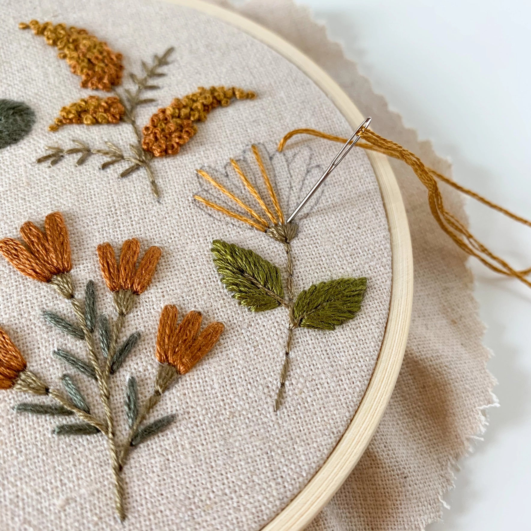 Botanical Embroidery Kit - Joyful Collective