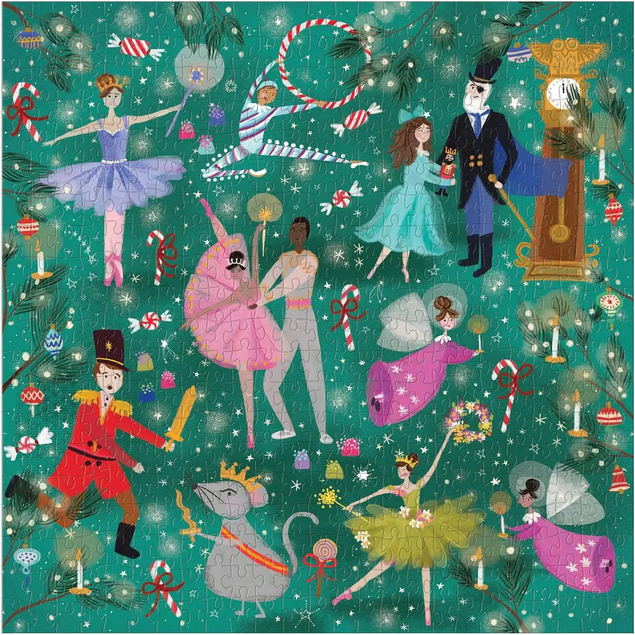 Enchanted Nutcracker 500 Piece Puzzle - Joyful Collective