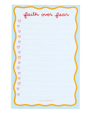 Faith Over Fear Notepad - Joyful Collective