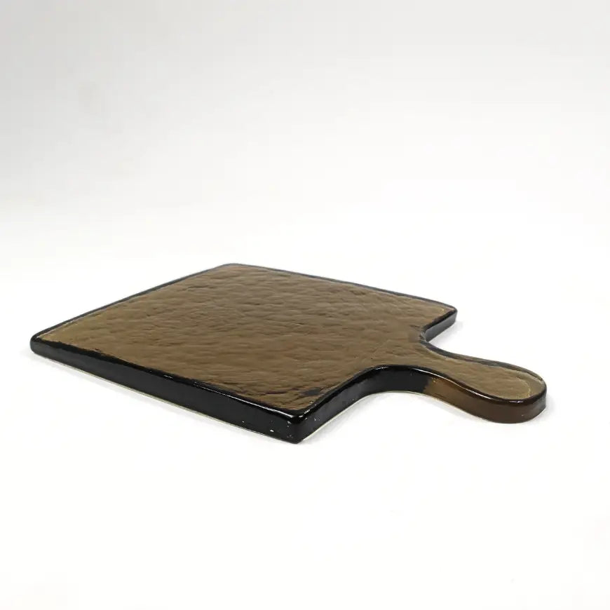 Handblown Hammered Glass Serving Board - Joyful Collective