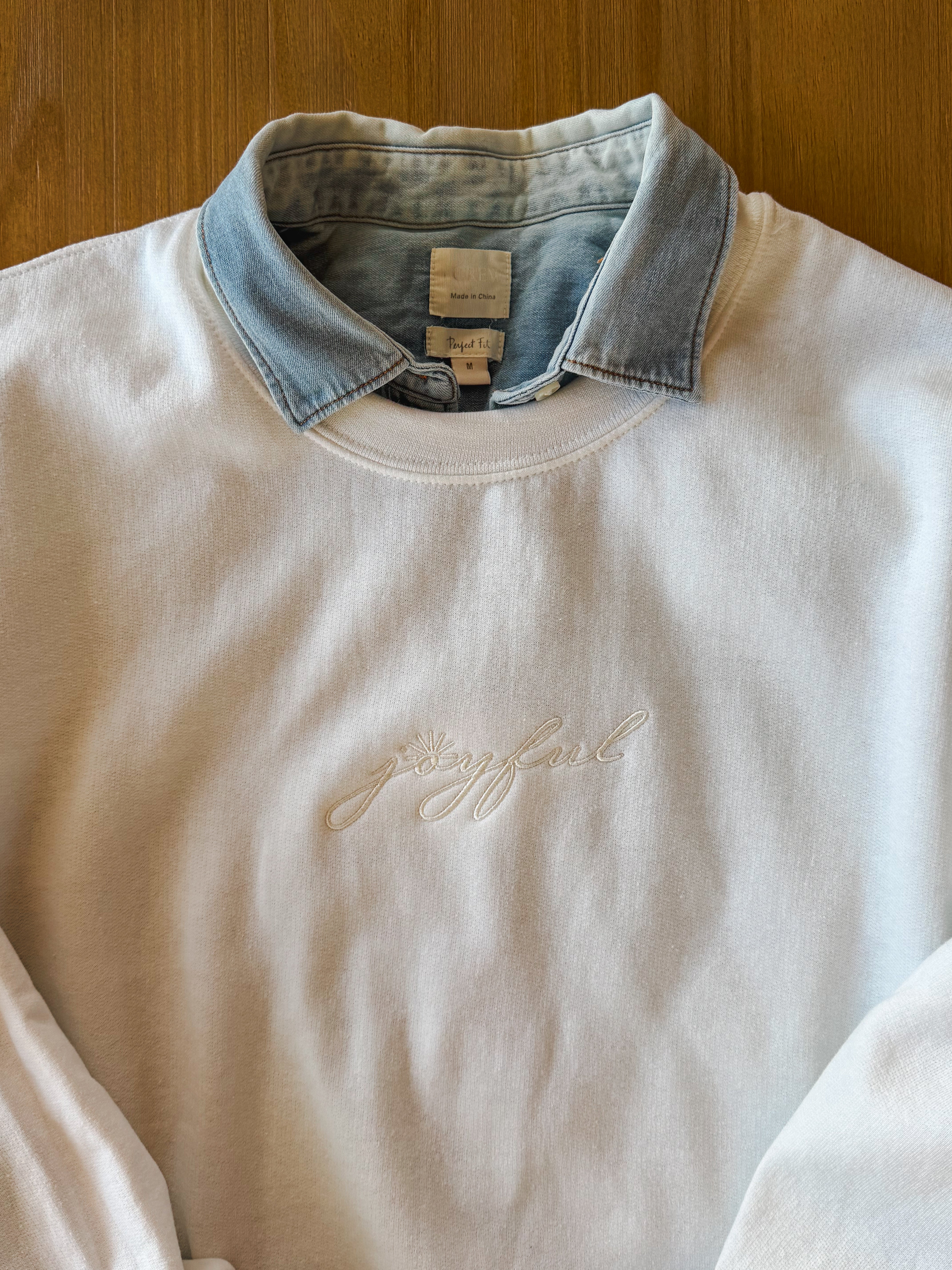 Joyful Crewneck Sweatshirt