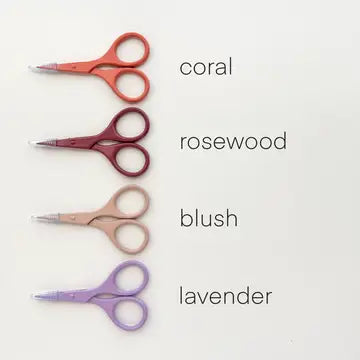 Small Needlecraft Scissors- Rosewood - Joyful Collective