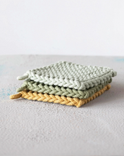 Cotton Crocheted Pot Holder - Joyful Collective