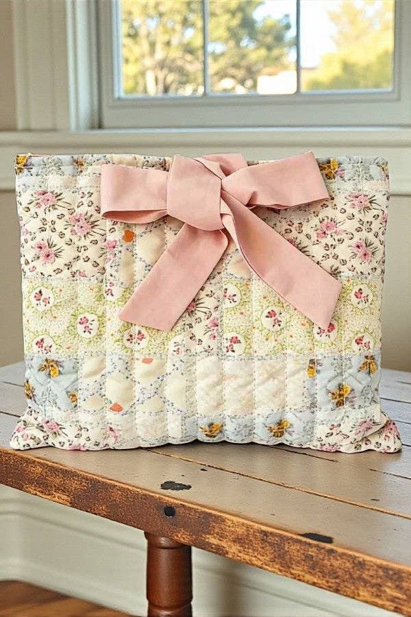 Sarah Patchwork Print Bible Cover