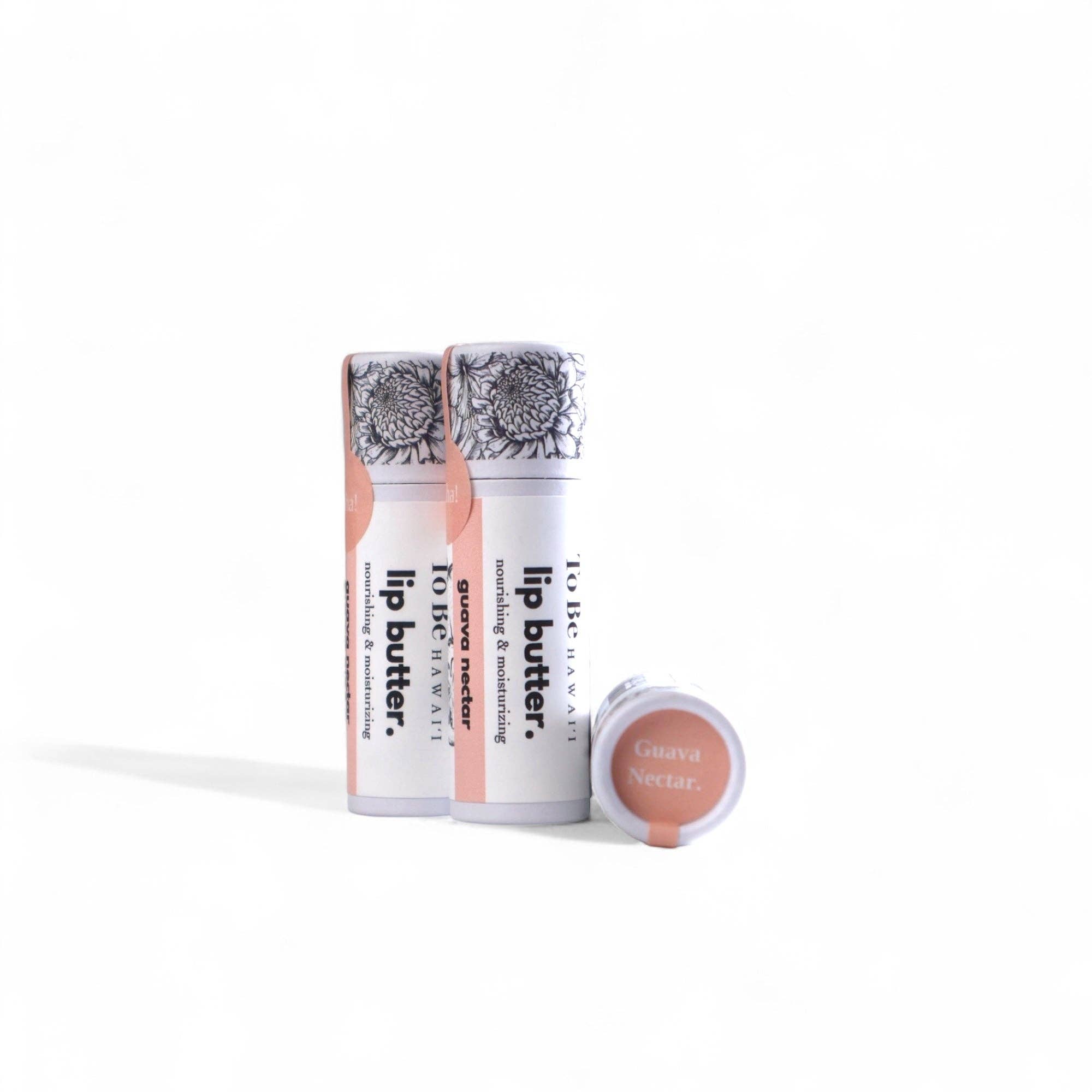 Guava nectar lip butter.