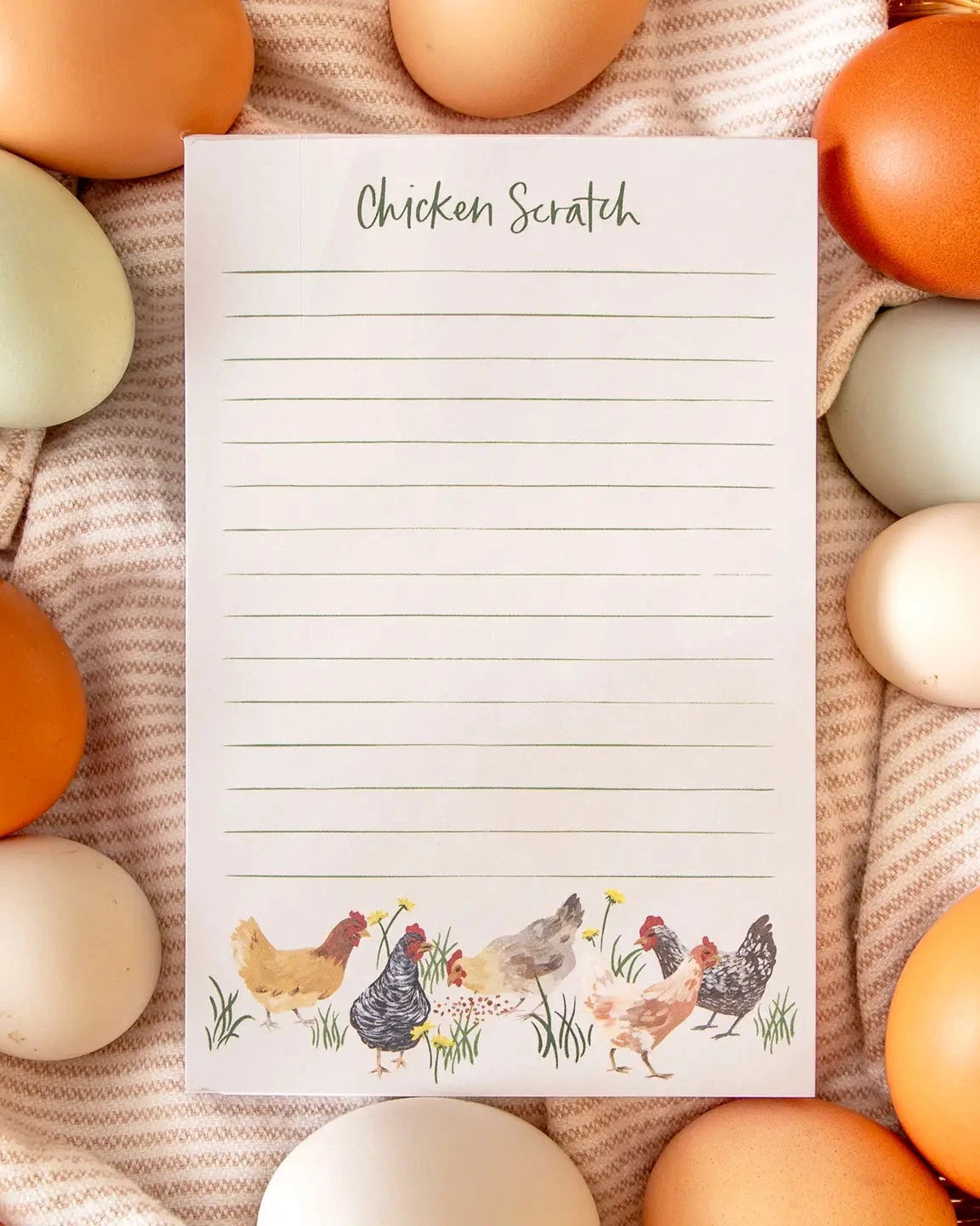 Chicken Scratch Notepad - Joyful Collective