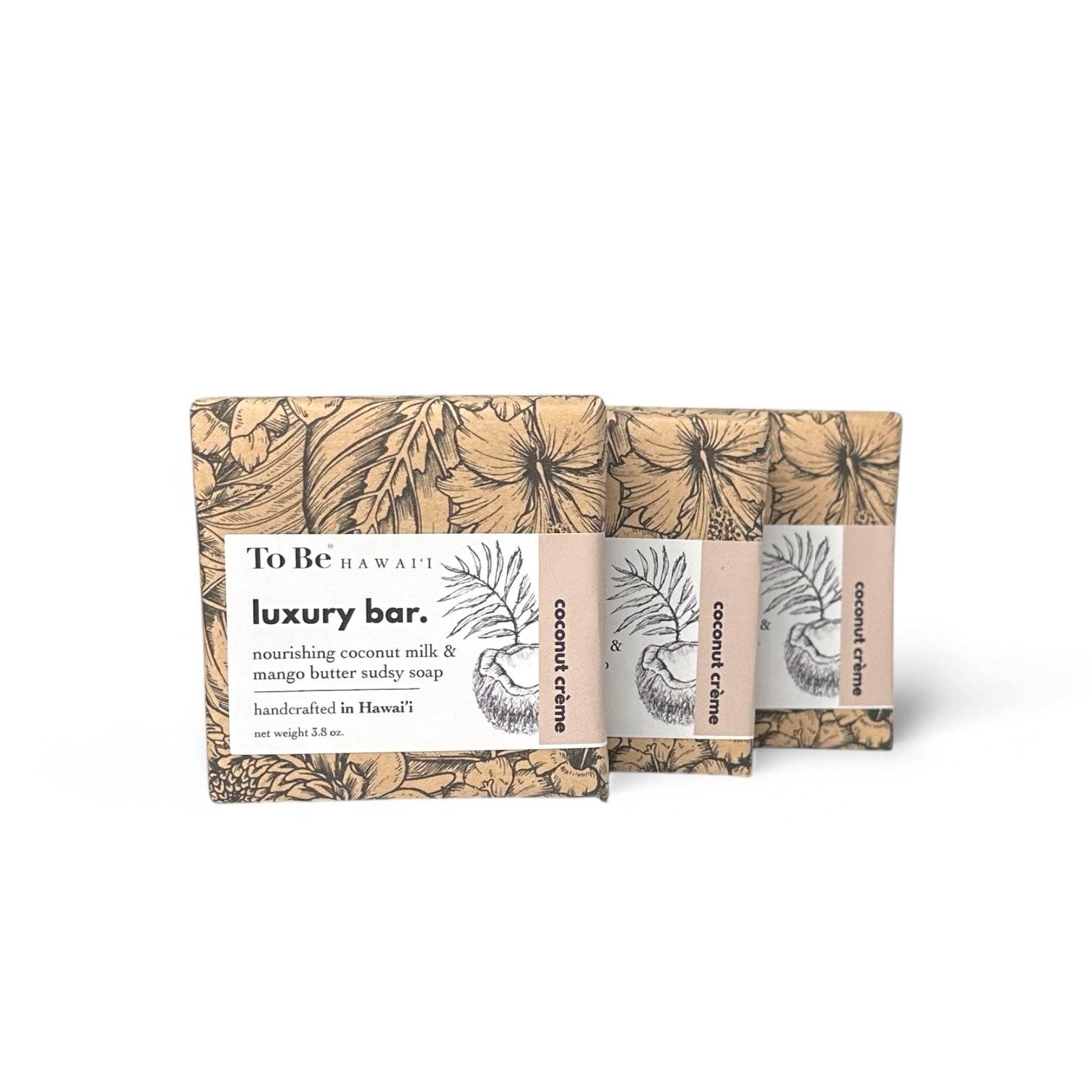 Coconut crème luxury bar.