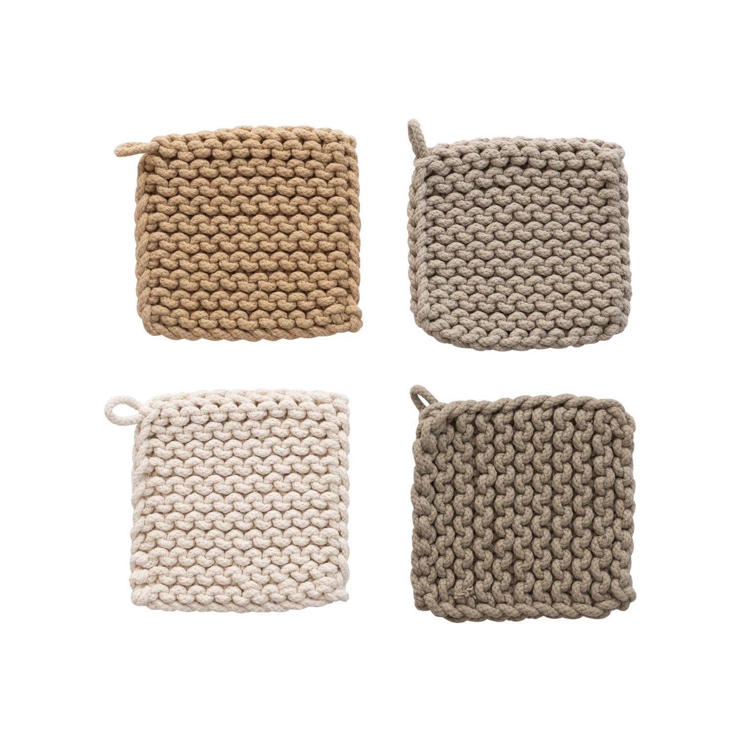 Cotton Crocheted Pot Holder - Joyful Collective